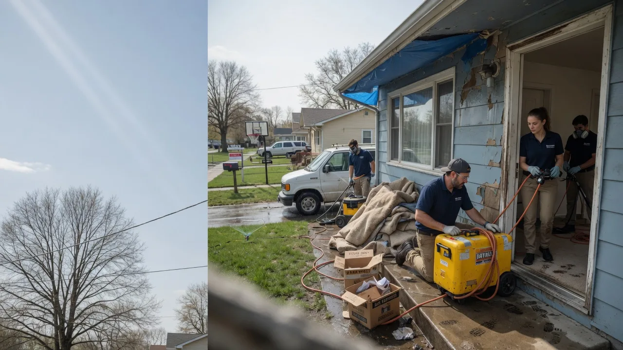 Basement Flood Cleanup in Meadowlands, MN near me